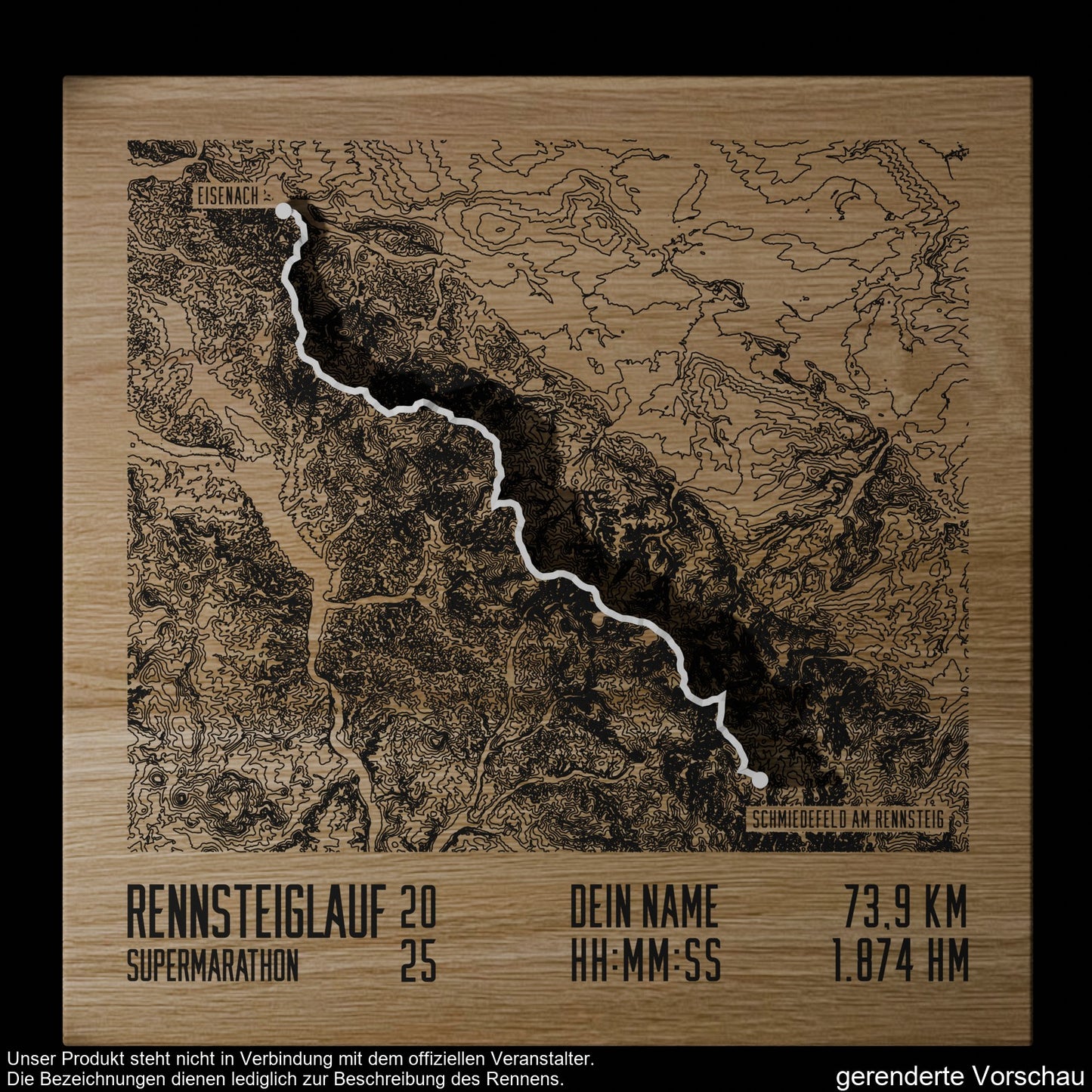 TrailMap | Rennsteiglauf | 2025