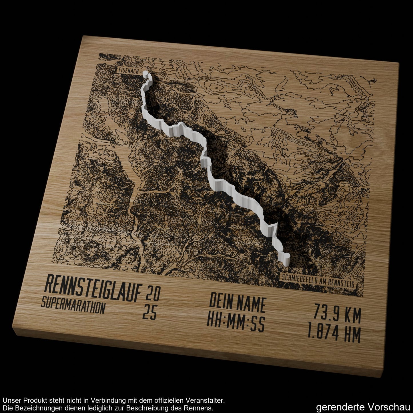 TrailMap | Rennsteiglauf | 2025