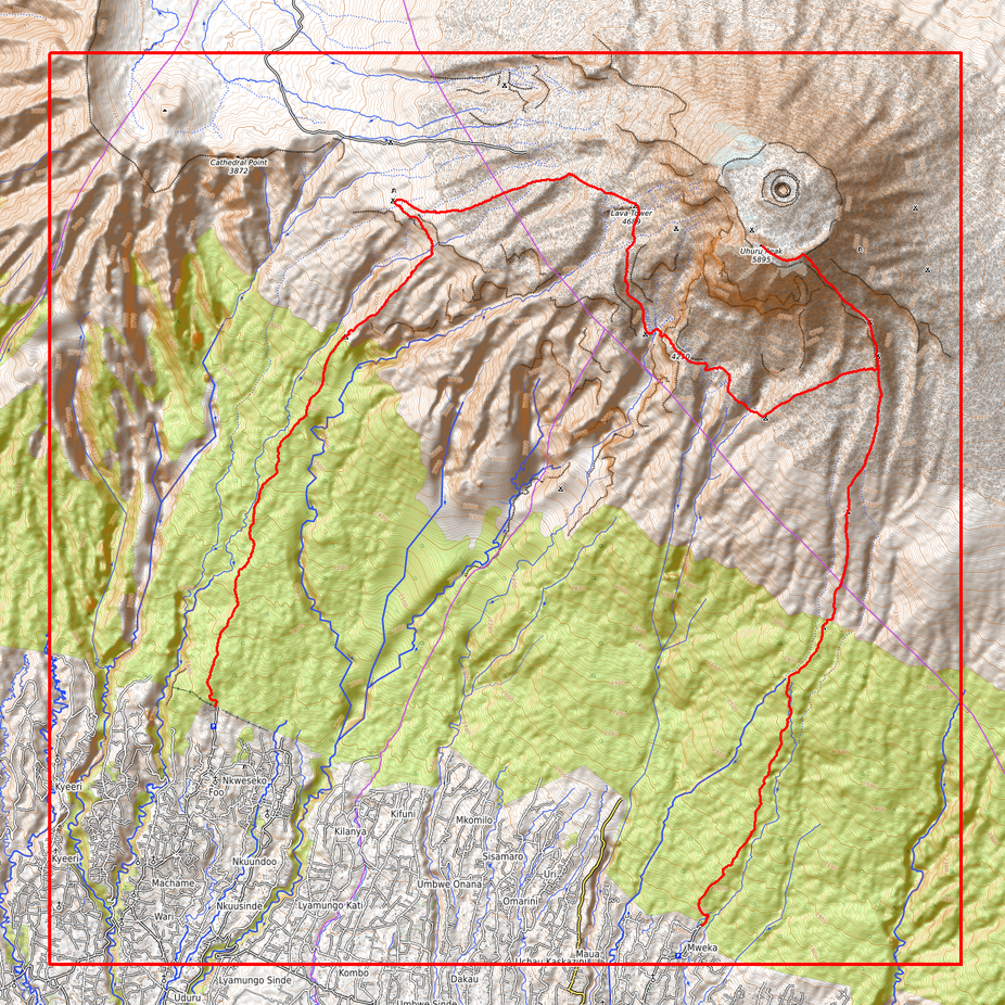 Relief Track | Kilimandscharo - Machame Route