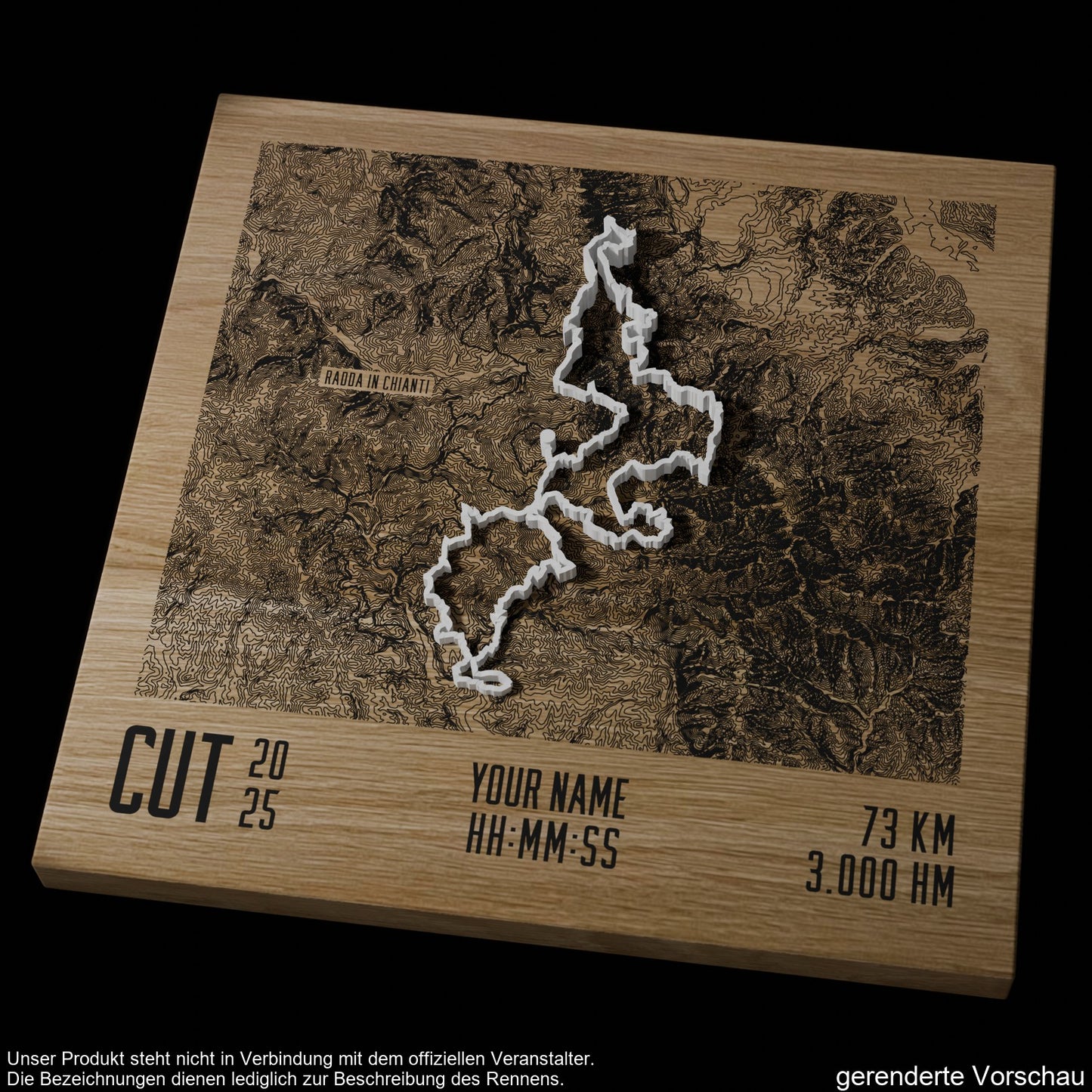 TrailMap | CUT 73K | 2025 - Chianti Ultratrail
