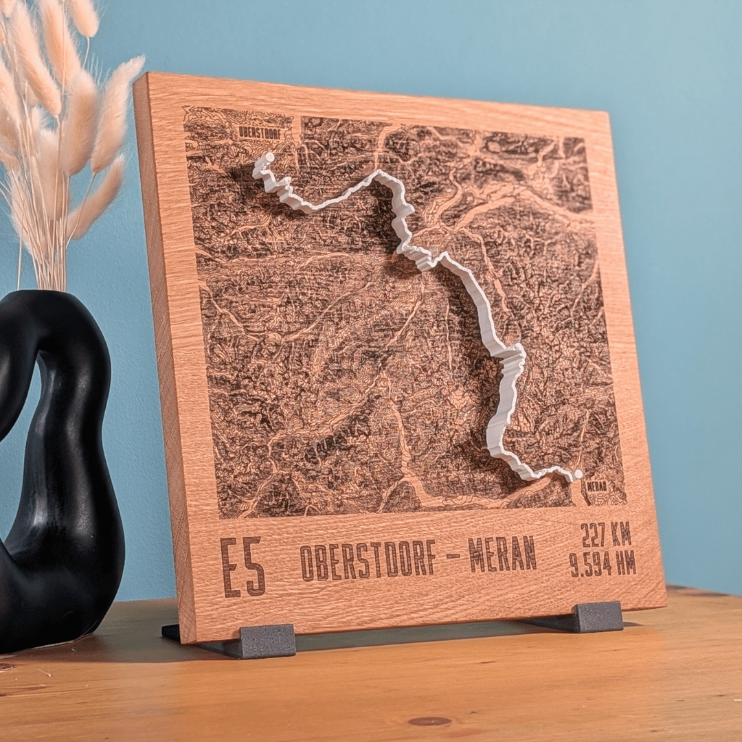 TrailMap | E5 - Oberstdorf - Meran