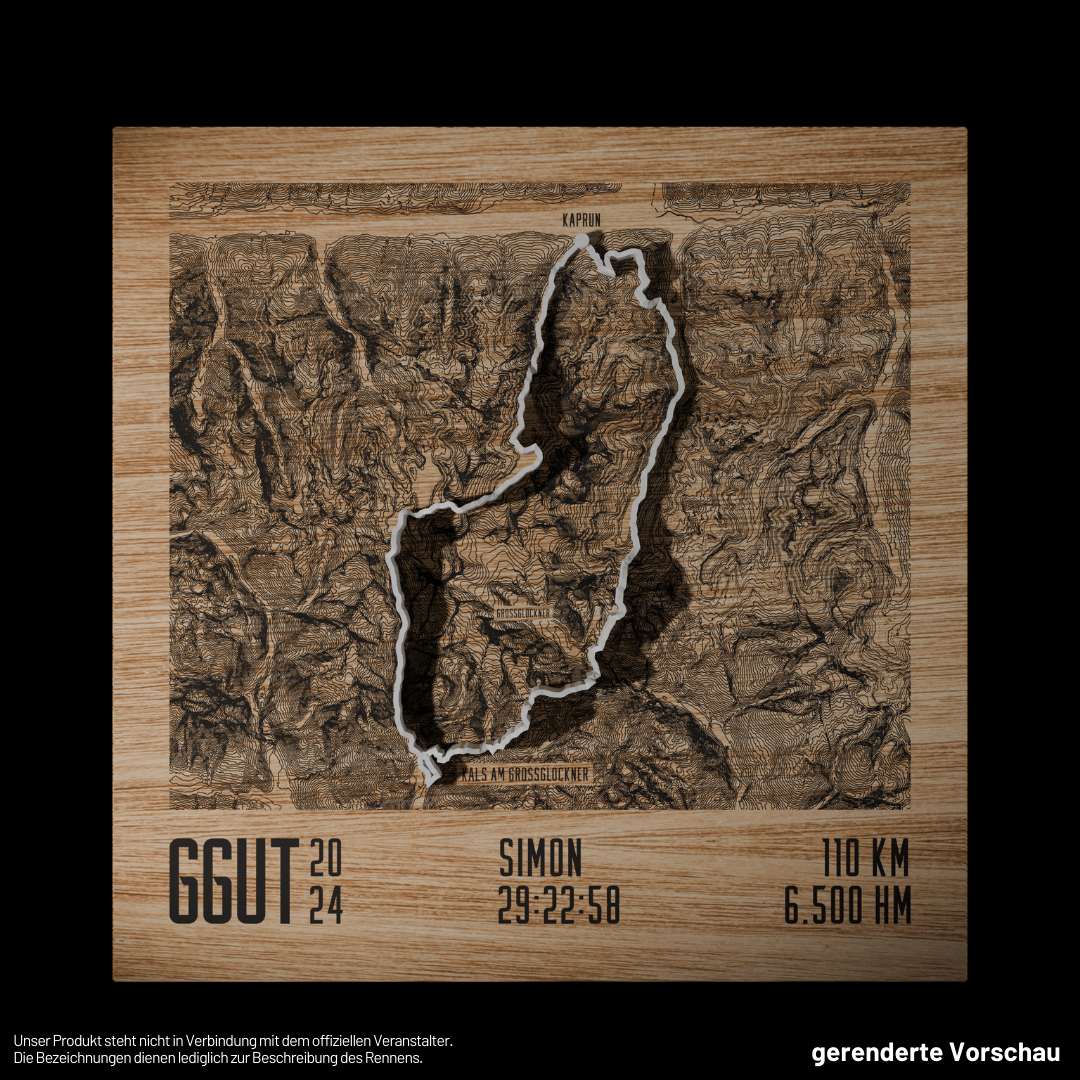 TrailMap | GGUT 110K | 2024 - Grossglockner Ultratrail