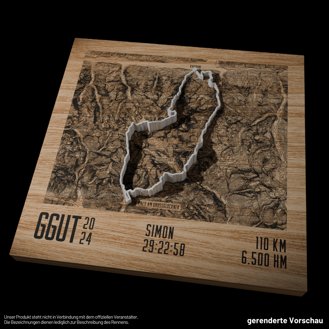 TrailMap | GGUT 110K | 2024 - Grossglockner Ultratrail
