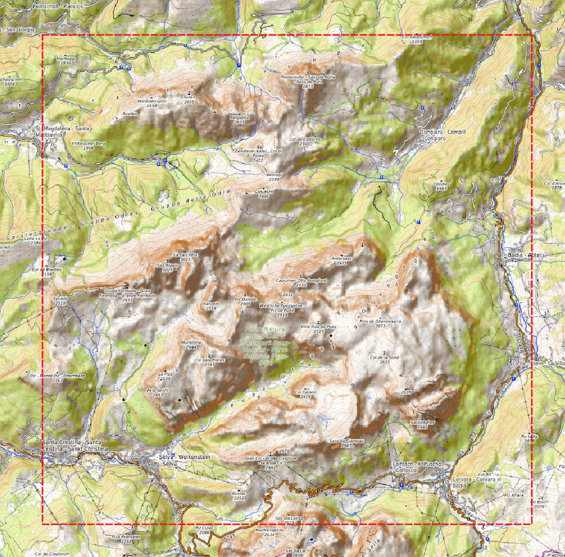 Relief "Wall" Geislergruppe
