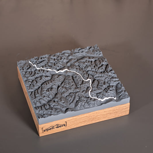 Relief Track | E5 - Oberstdorf - Meran