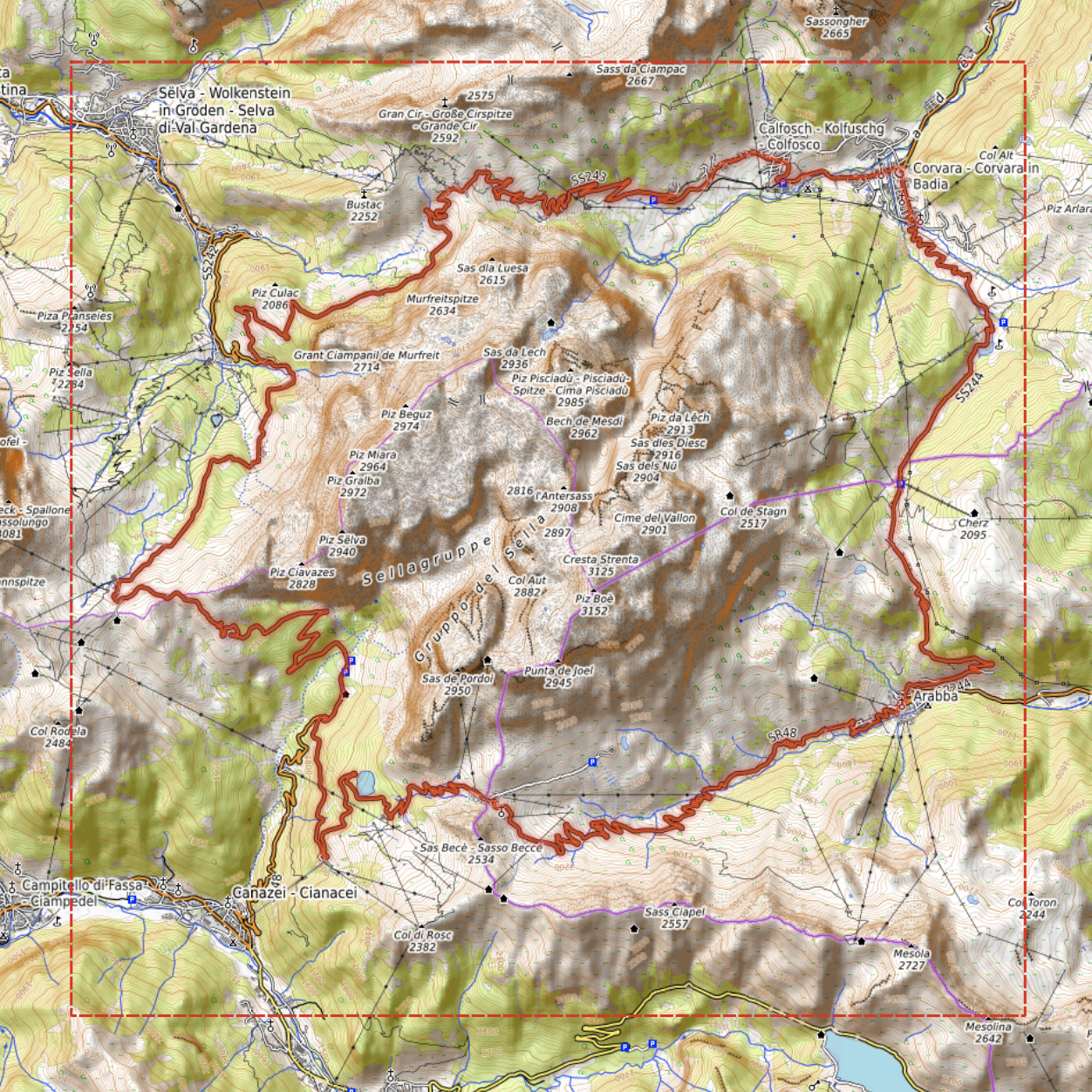 Relief Track | Sella Ronda