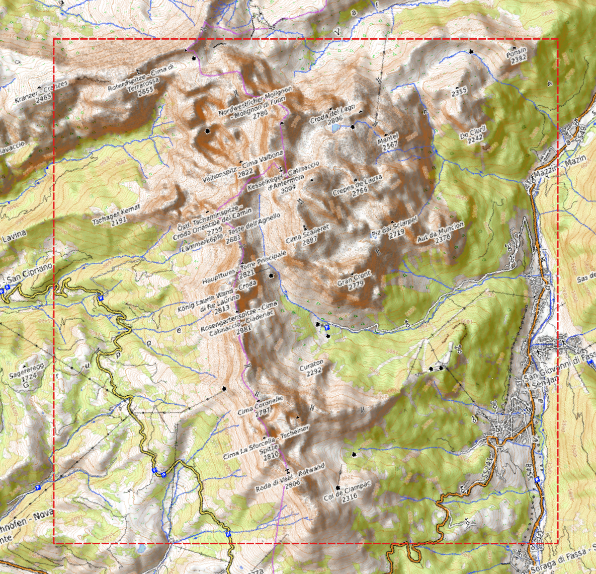 Relief "Oak" Rosengartengruppe