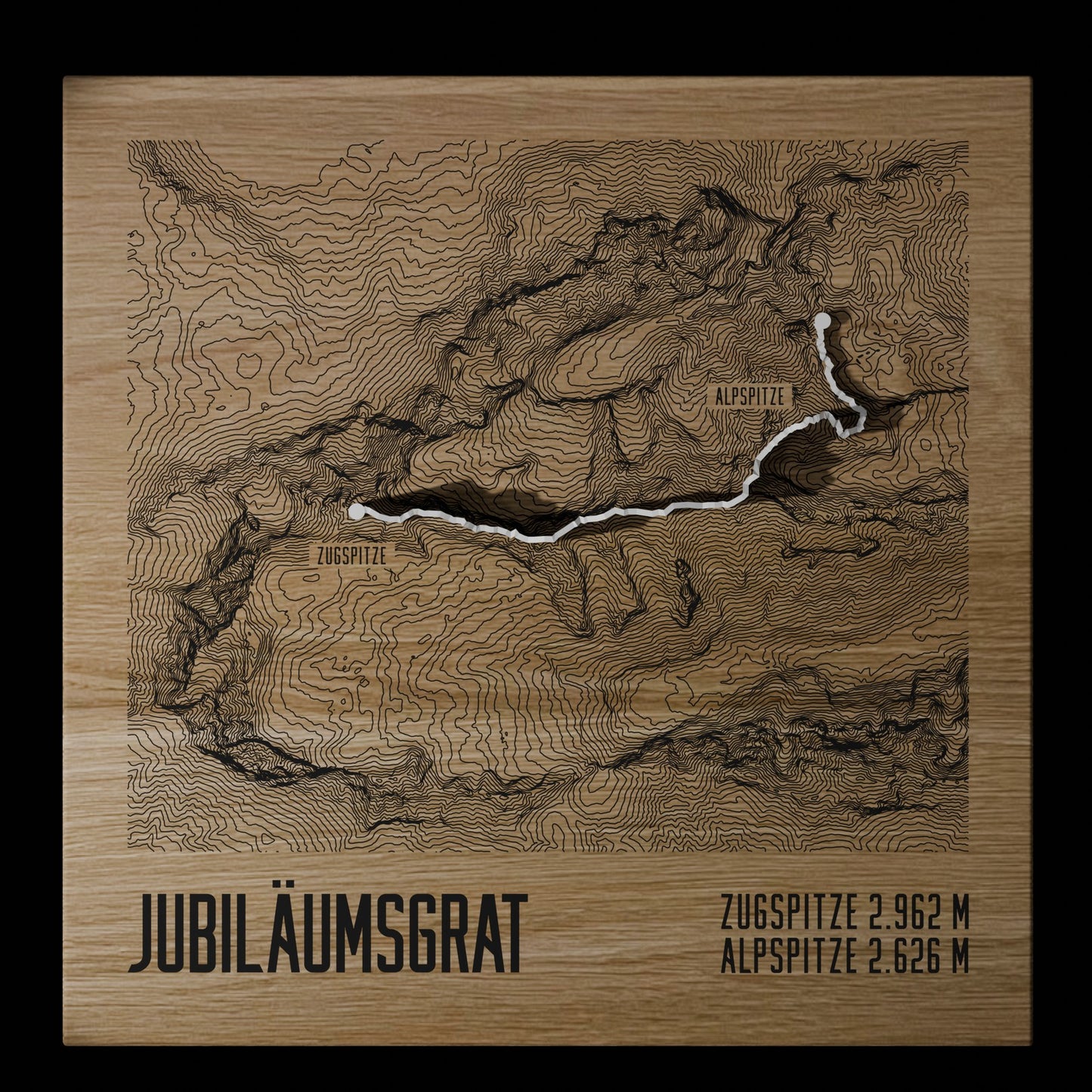 TrailMap | Jubiläumsgrat | Alpspitze - Zugspitze