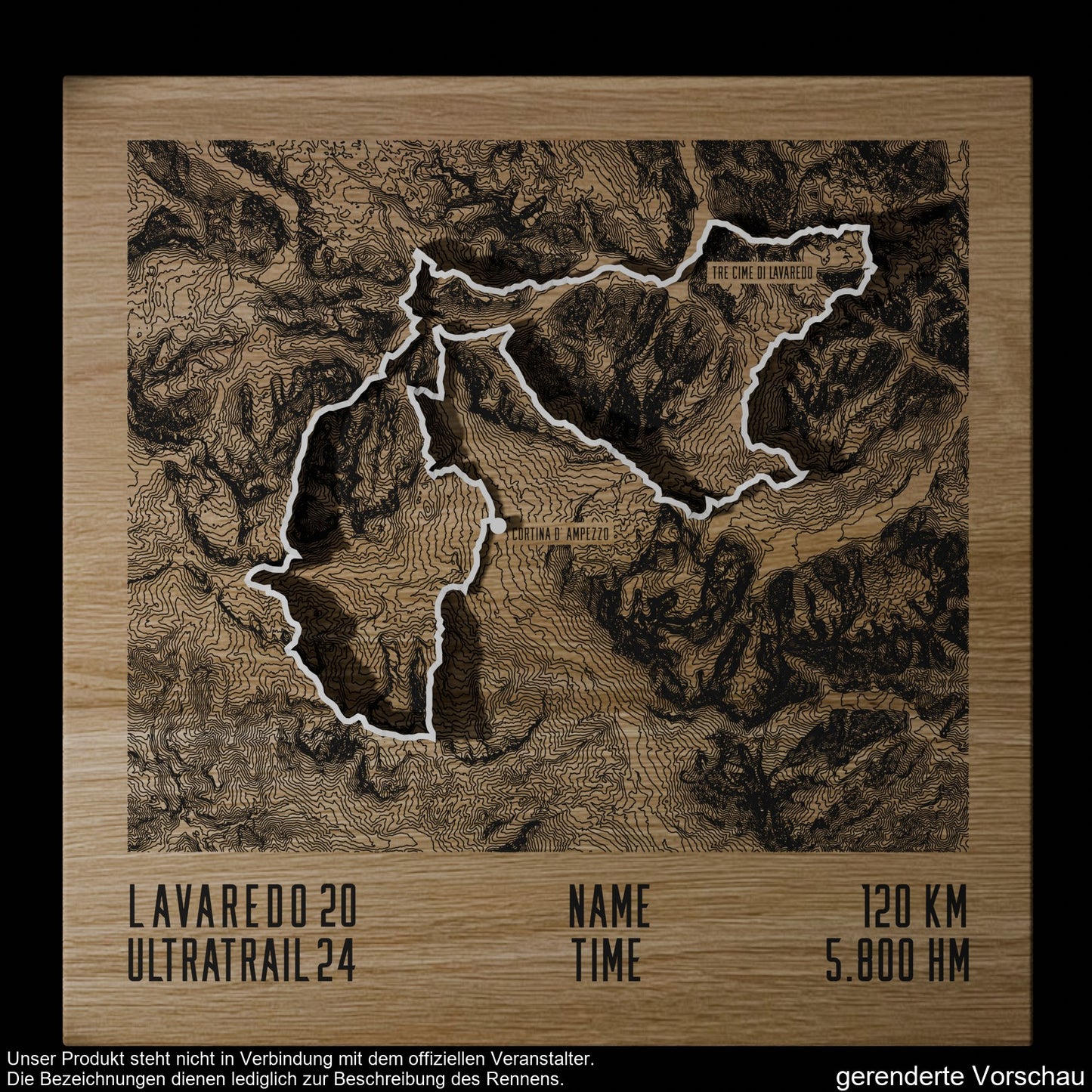 TrailMap | Lavaredo Ultratrail 120K | 2024