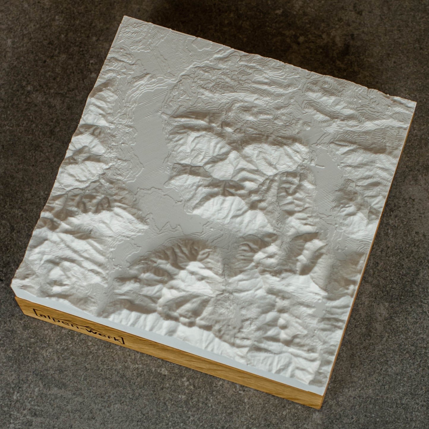 Relief "Oak" Tegernsee, Schliersee, Spitzingsee