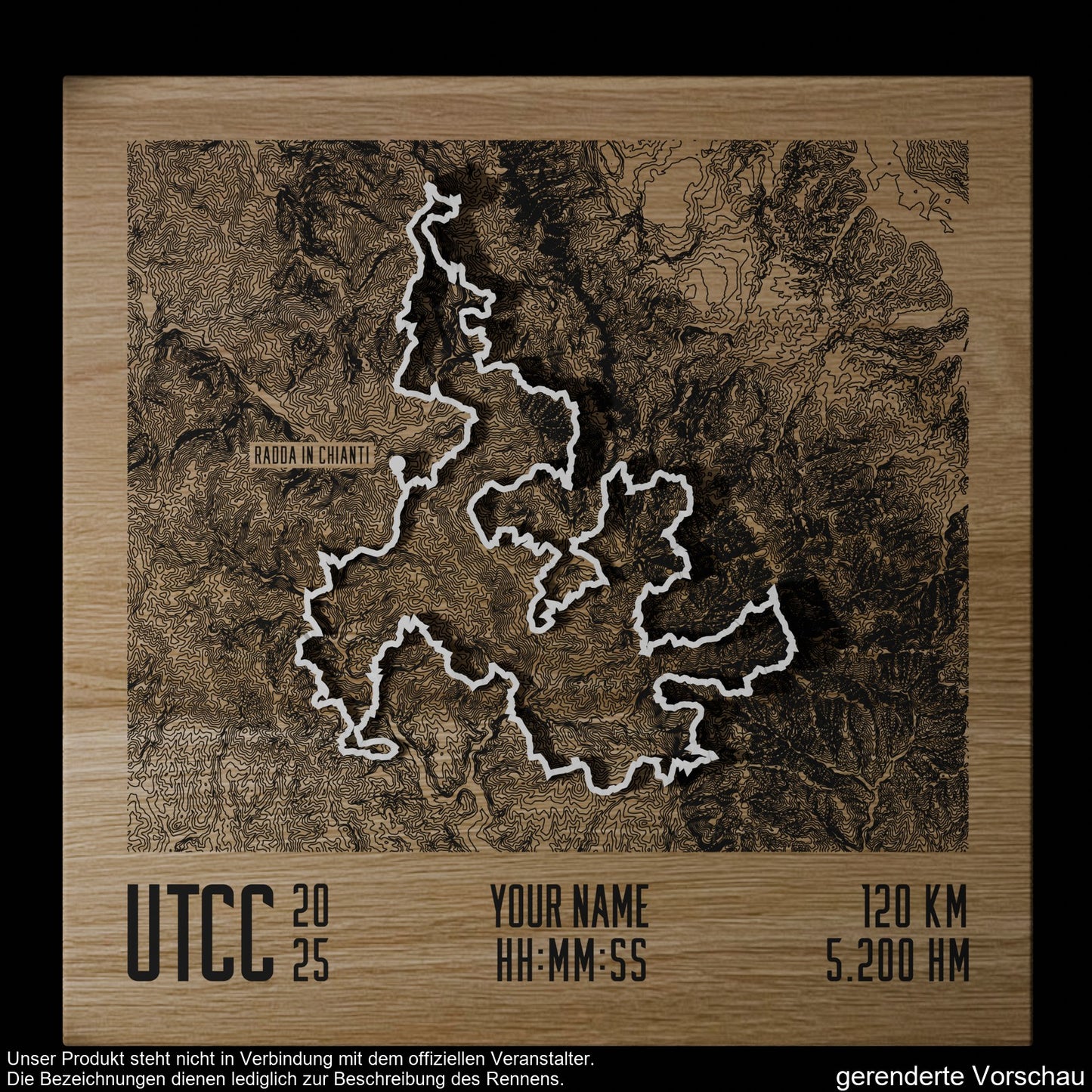 TrailMap | UTCC 120K | 2025 - Chianti Ultratrail