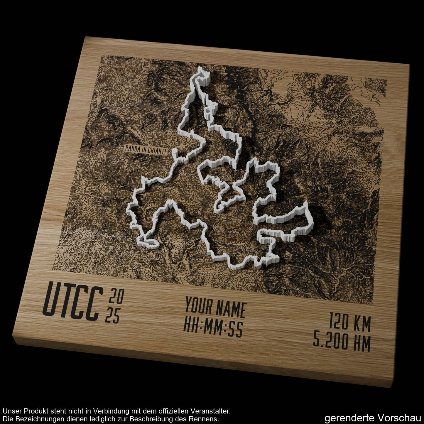 TrailMap | UTCC 120K | 2025 - Chianti Ultratrail