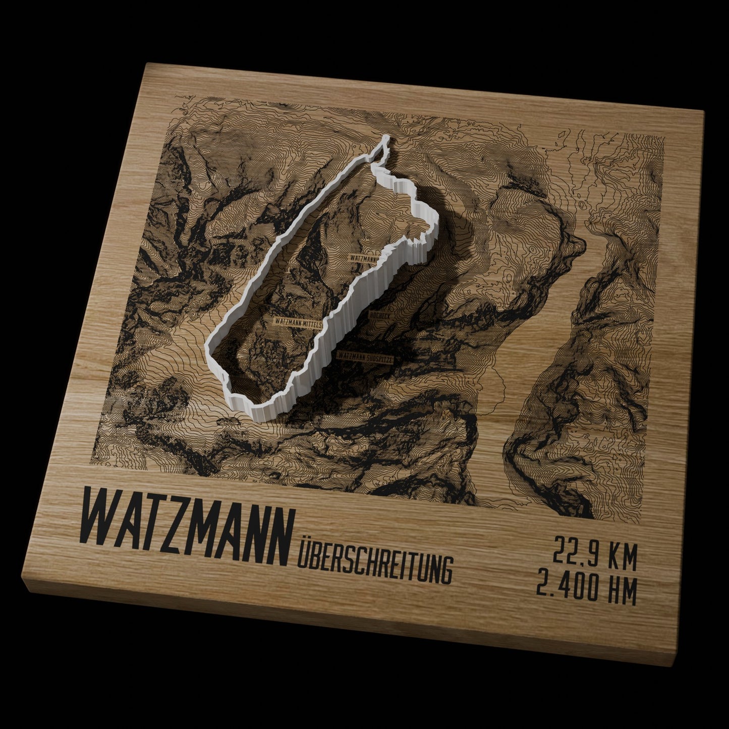 TrailMap | Watzmannüberschreitung