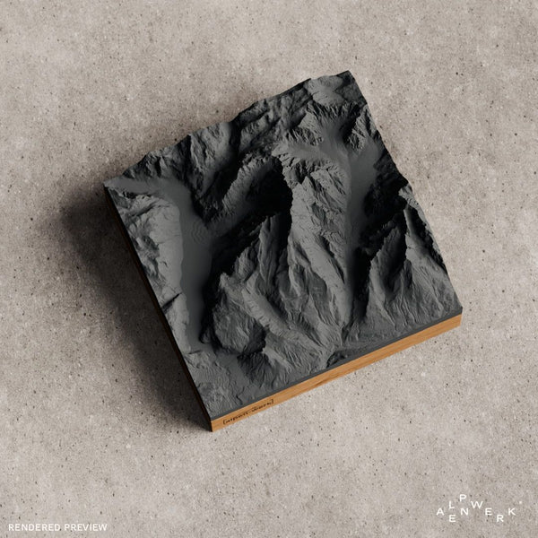 Bergrelief Classic | Watzmann