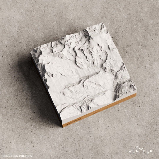 Relief « Chêne » Traversée du Monte Rosa