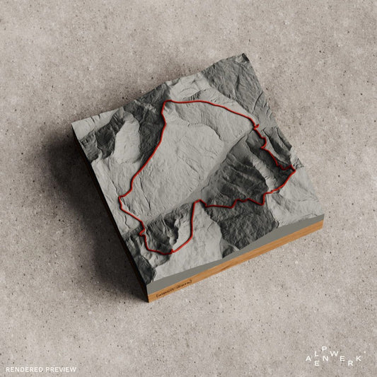 Bergrelief Track | Mountain Attack | Saalbach
