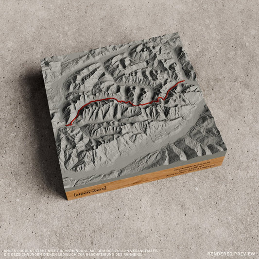 Bergrelief Track | Karwendelmarsch | 2026