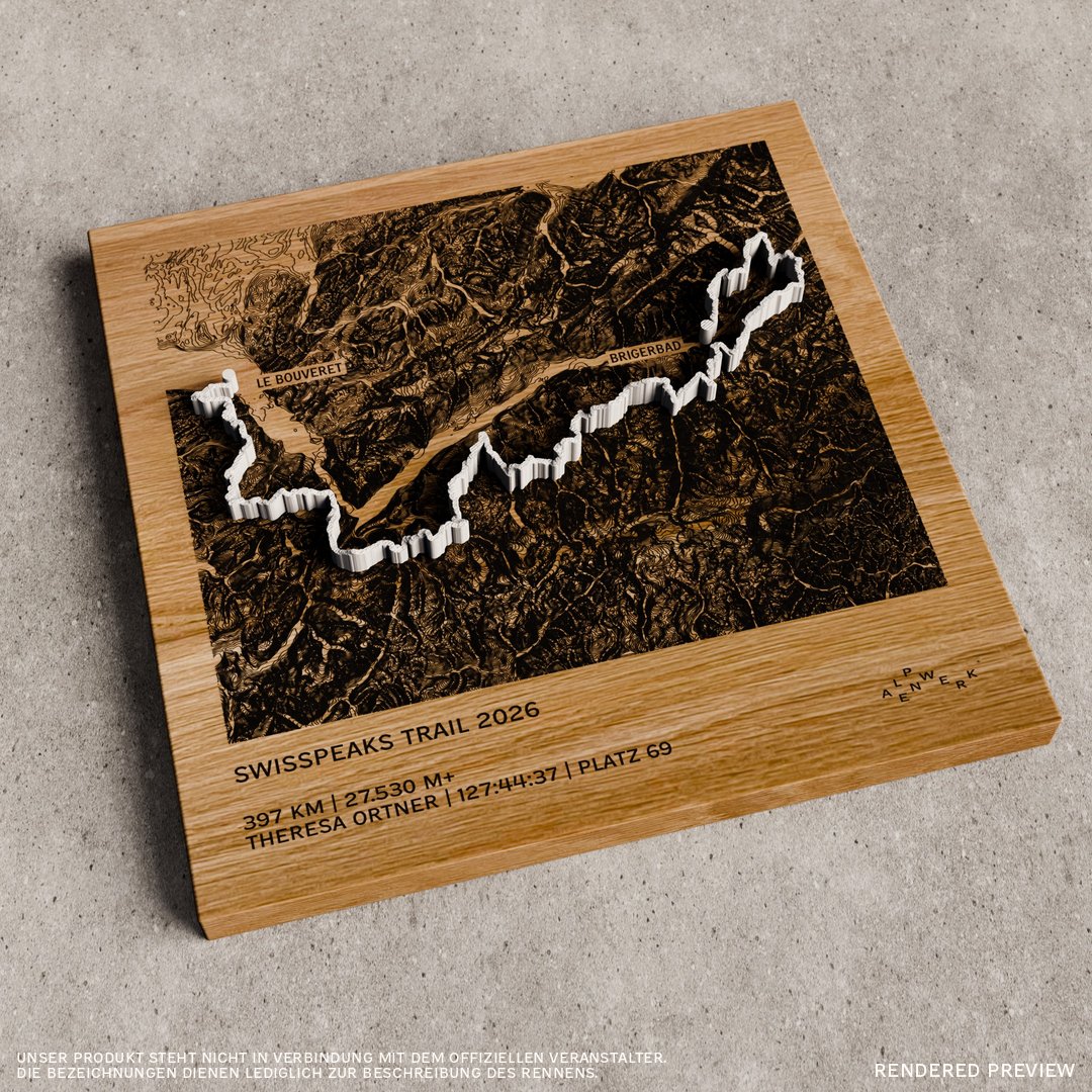 TrailMap | SwissPeaks Trail | 2026 — SPT2026 | 397 km | 27.530 hm