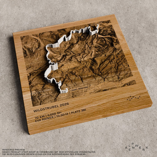 TrailMap | Wildstrubel | 2026 — Wild 70 Kandersteg | 70 km | 4.600 hm