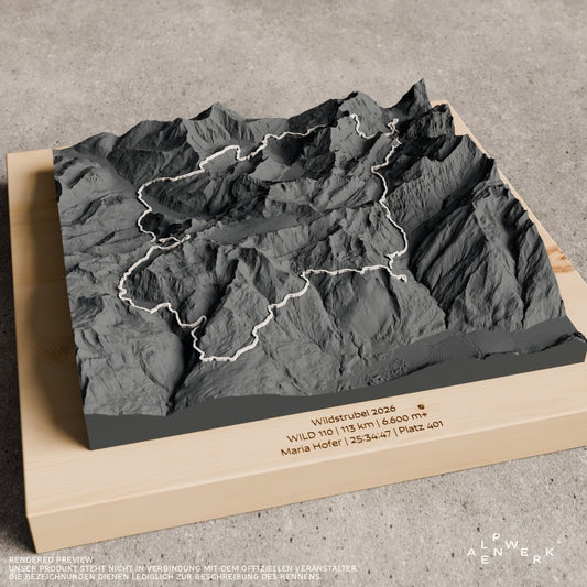 Bergrelief Track | Wildstrubel | 2026