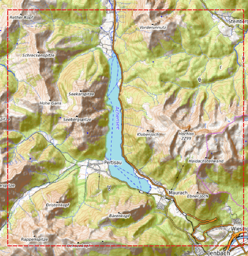 Relief "Oak" Achensee