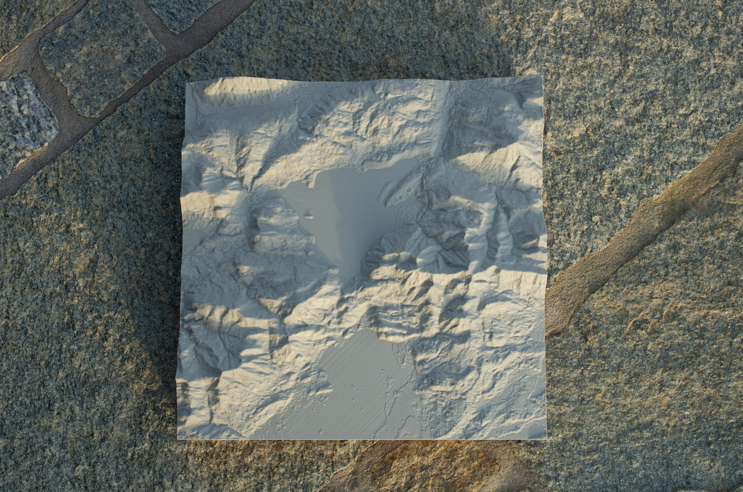Relief "Oak" Walchensee & Kochelsee