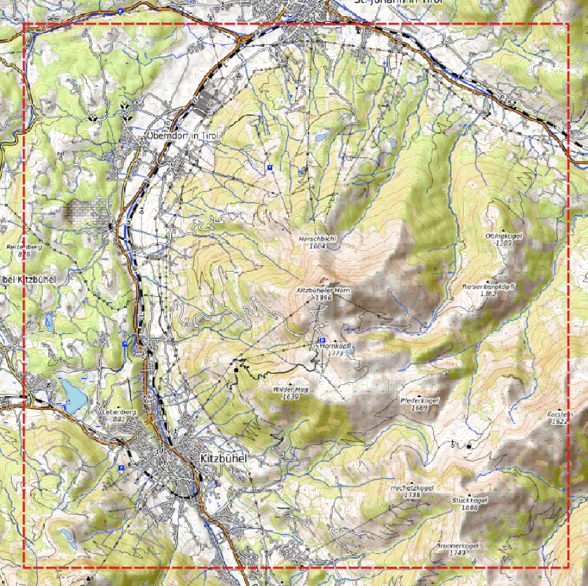 Relief "Oak" Kitzbüheler Horn