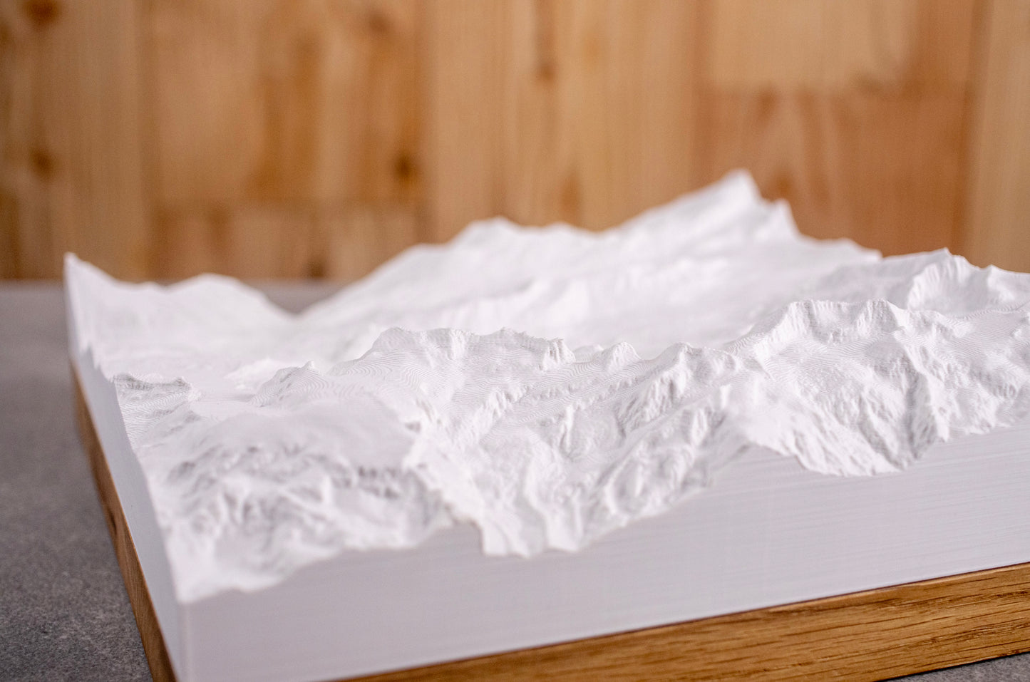 Relief "Oak" Monte Rosa Überschreitung