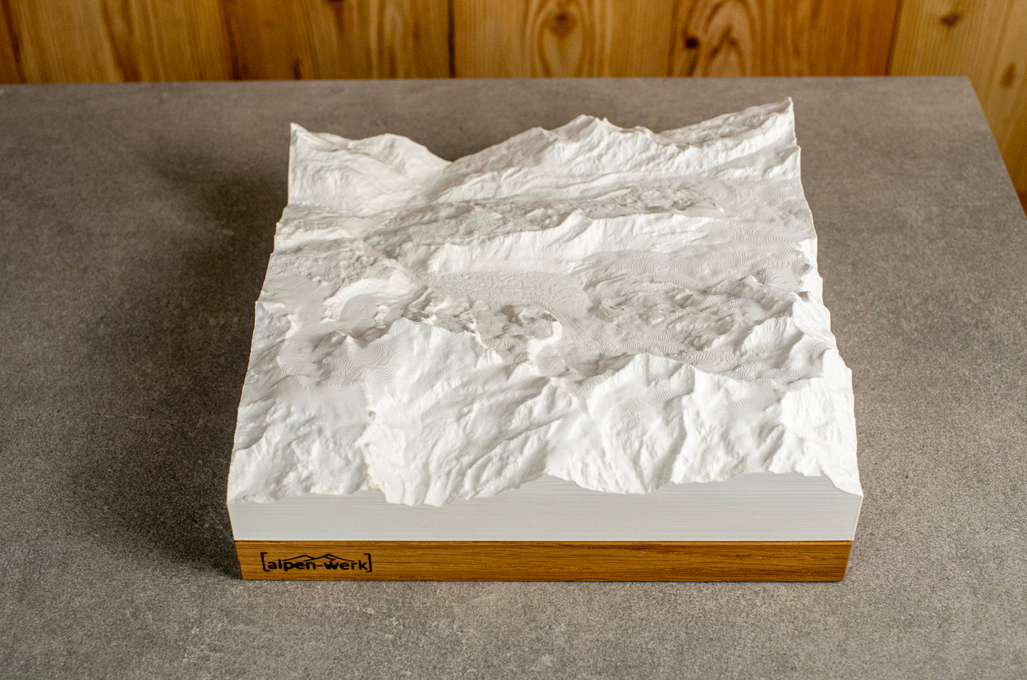 Relief "Oak" Monte Rosa Überschreitung