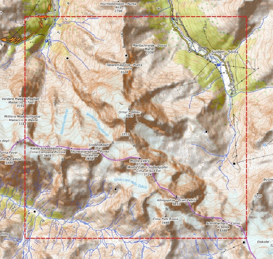 Relief "Oak" Ortler