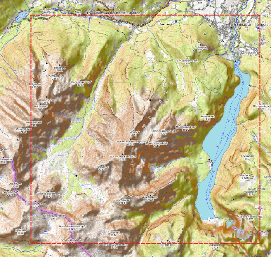 Relief "Oak" Watzmann