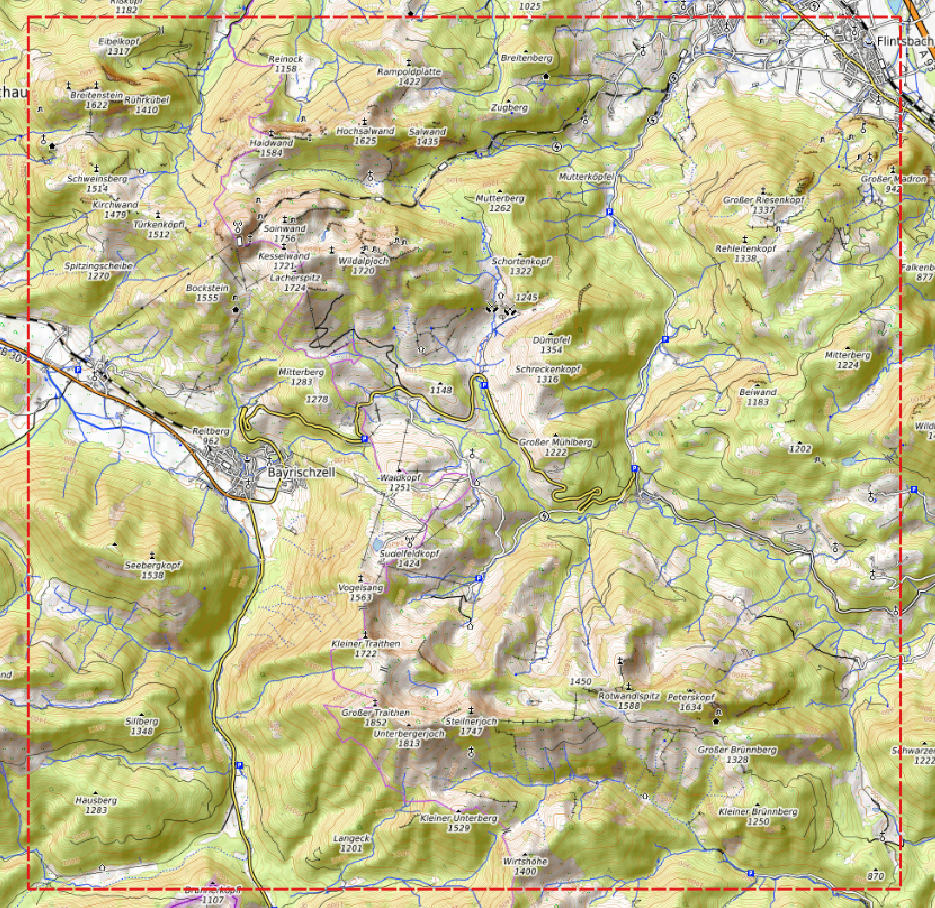 Relief "Oak" Wendelstein