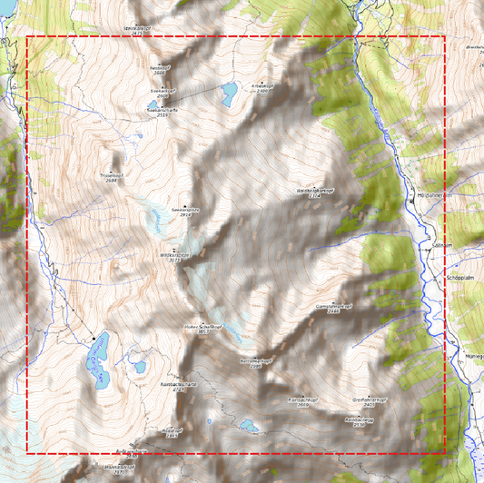 Relief "Oak" Wildkarspitze