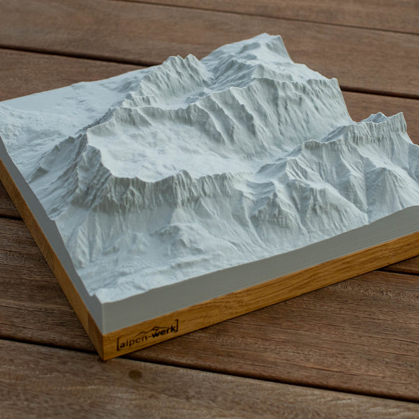 Relief Classic | Zugspitze mit Jubiläumsgrat