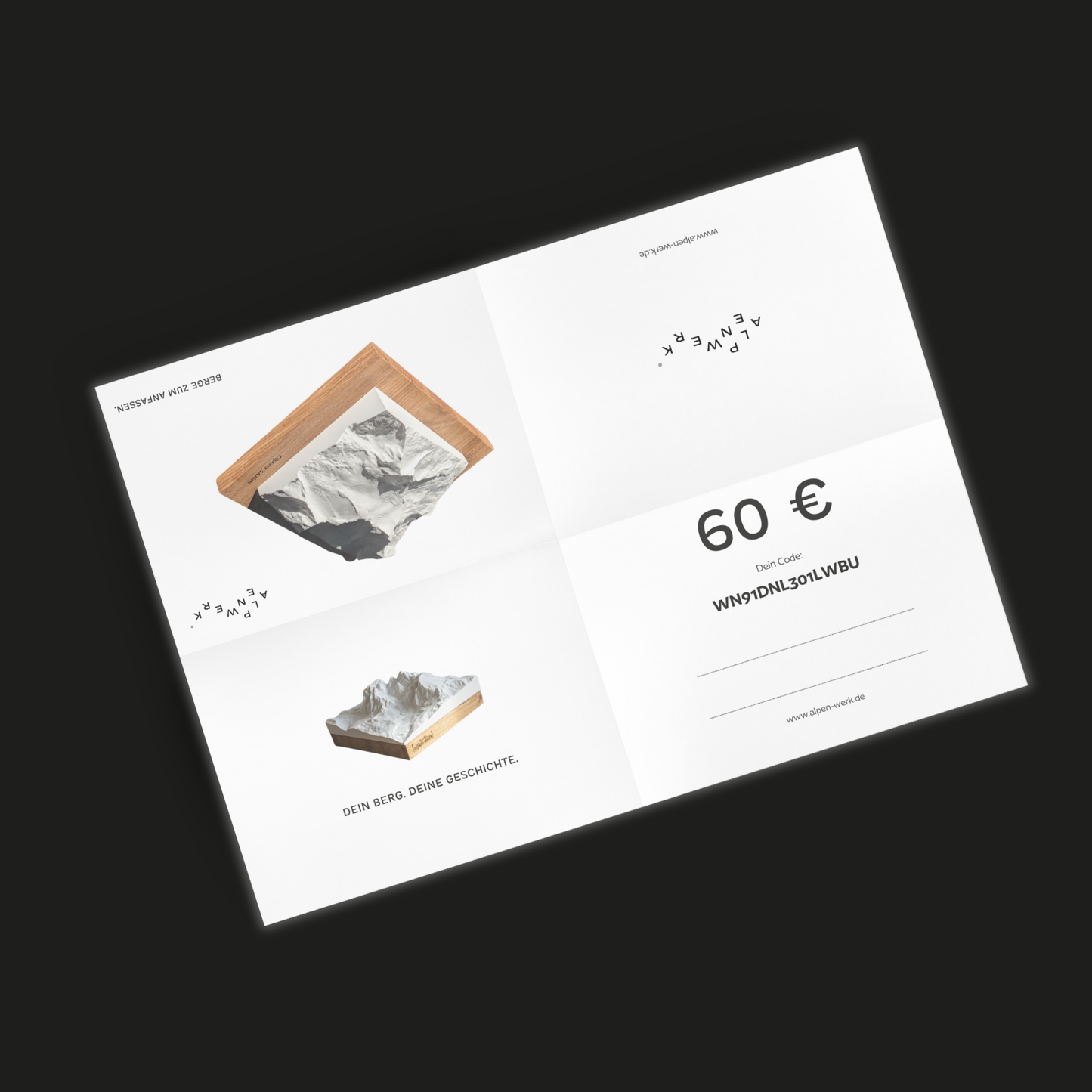 Geschenkgutschein | Herunterladen und Ausdrucken