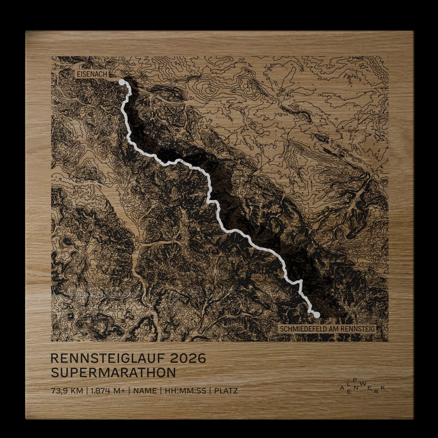 TrailMap | Rennsteiglauf | 2026