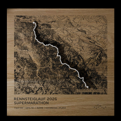 TrailMap | Rennsteiglauf | 2026