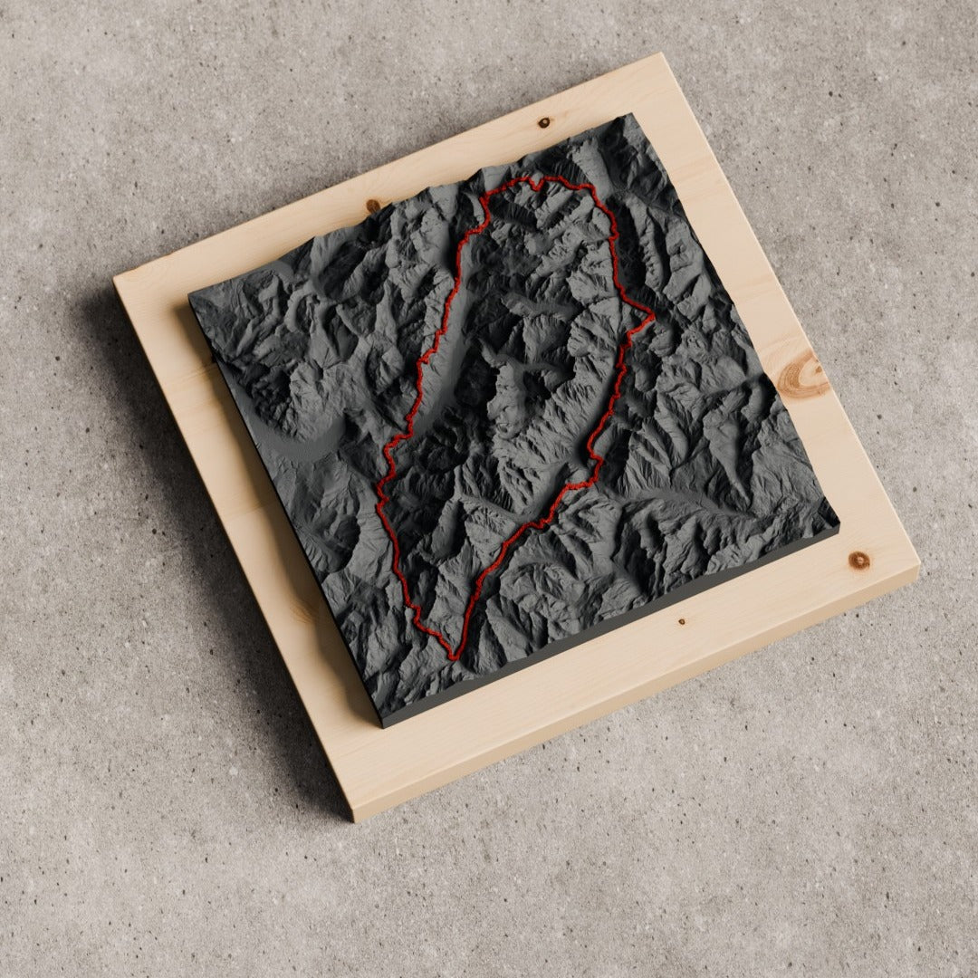 Relief Track | Tour du Mont Blanc