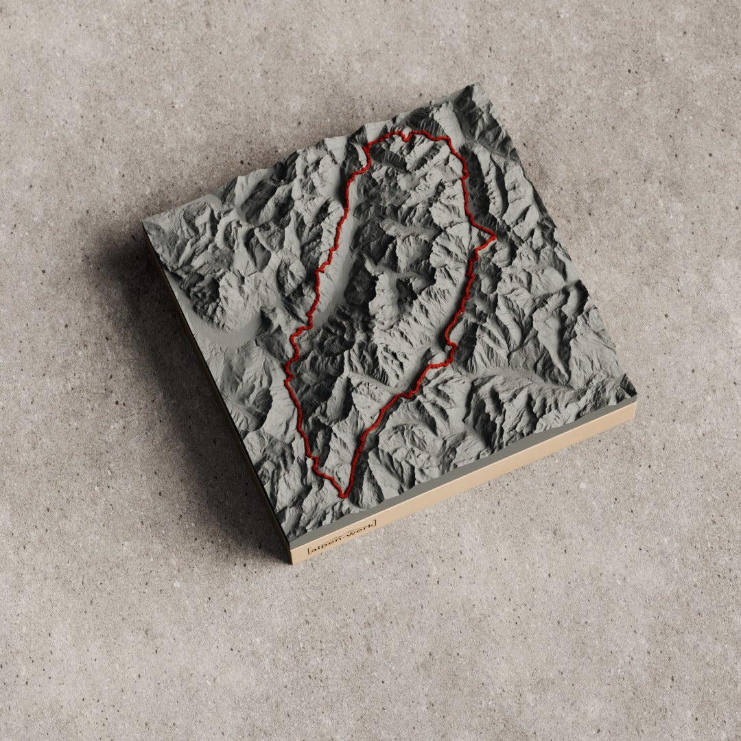 Relief Track | Tour du Mont Blanc
