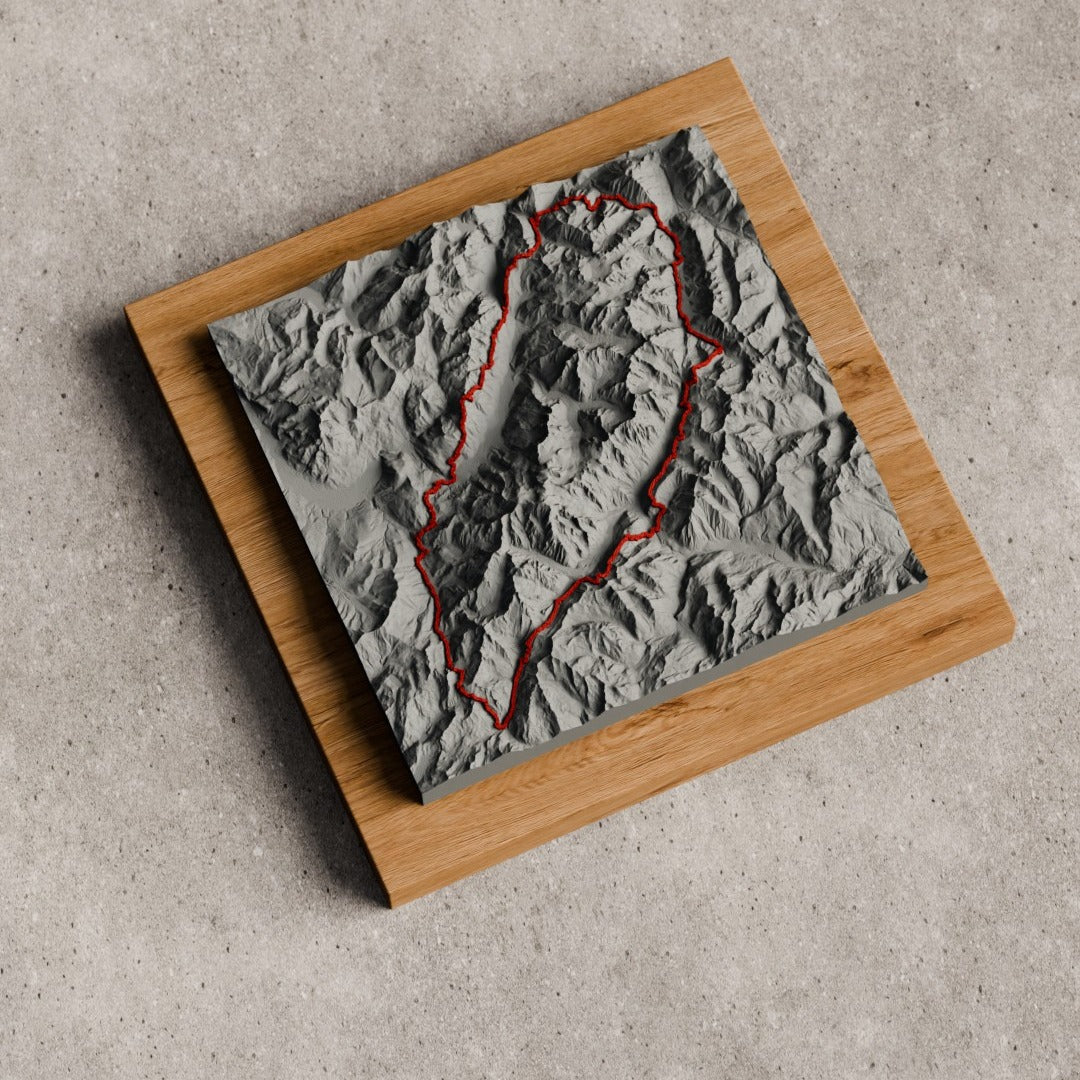 Relief Track | Tour du Mont Blanc