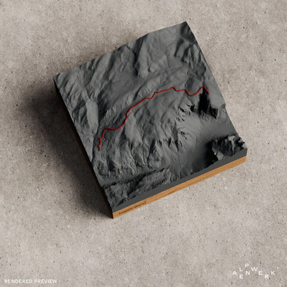 Bergrelief Track | El Capitan – Zustieg East Ledges
