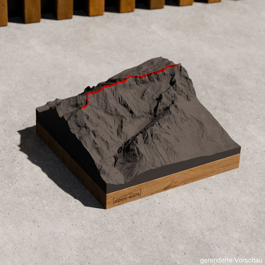 Relief Track | Jubiläumsgrat | Zugspitze - Alpspitze