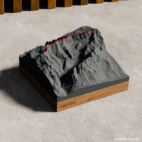 Relief Track | Jubiläumsgrat | Zugspitze - Alpspitze