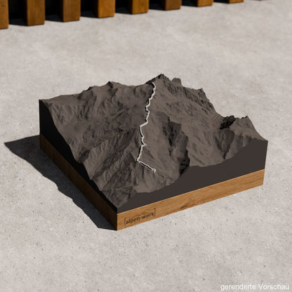 Relief Track | Mont Blanc Normalweg