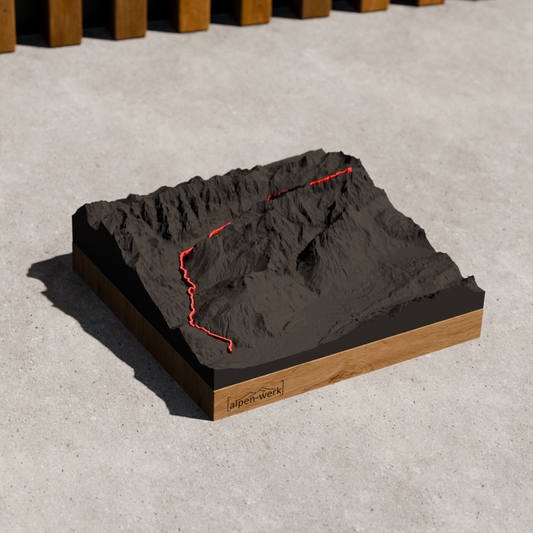 Relief Track | Zugspitze über Reintal