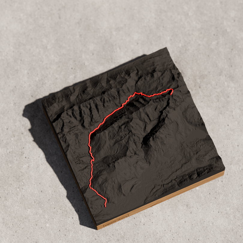 Relief Track | Zugspitze über Reintal