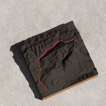 Relief Track | Zugspitze über Reintal