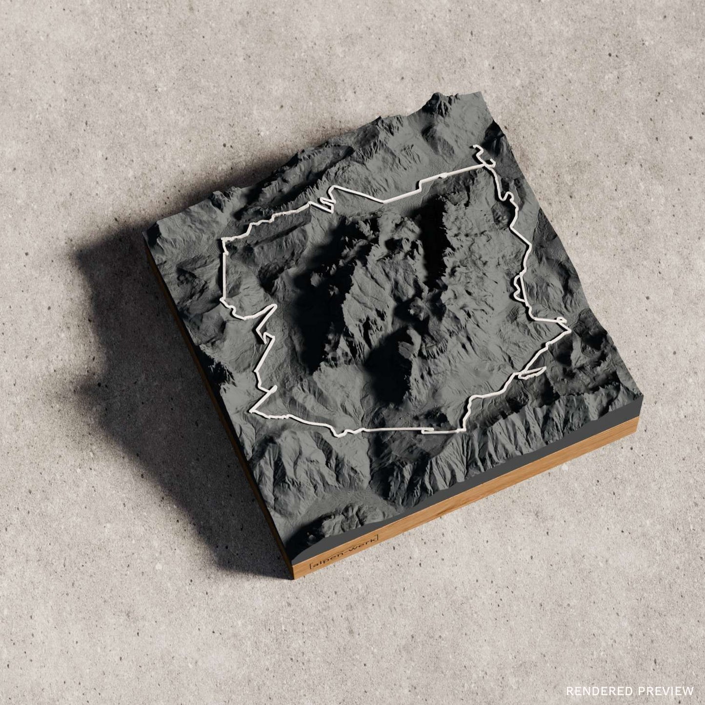 Relief Track | Sella Ronda | Ski