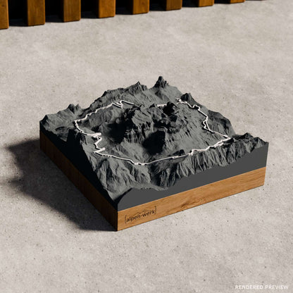 Relief Track | Sella Ronda | Ski