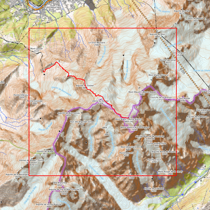 Relief Track | Mont Blanc Normalweg